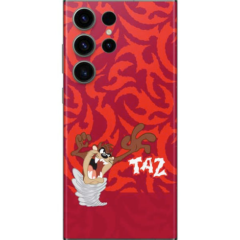 Looney Tunes Tasmanian Devil Swirl Galaxy Skins